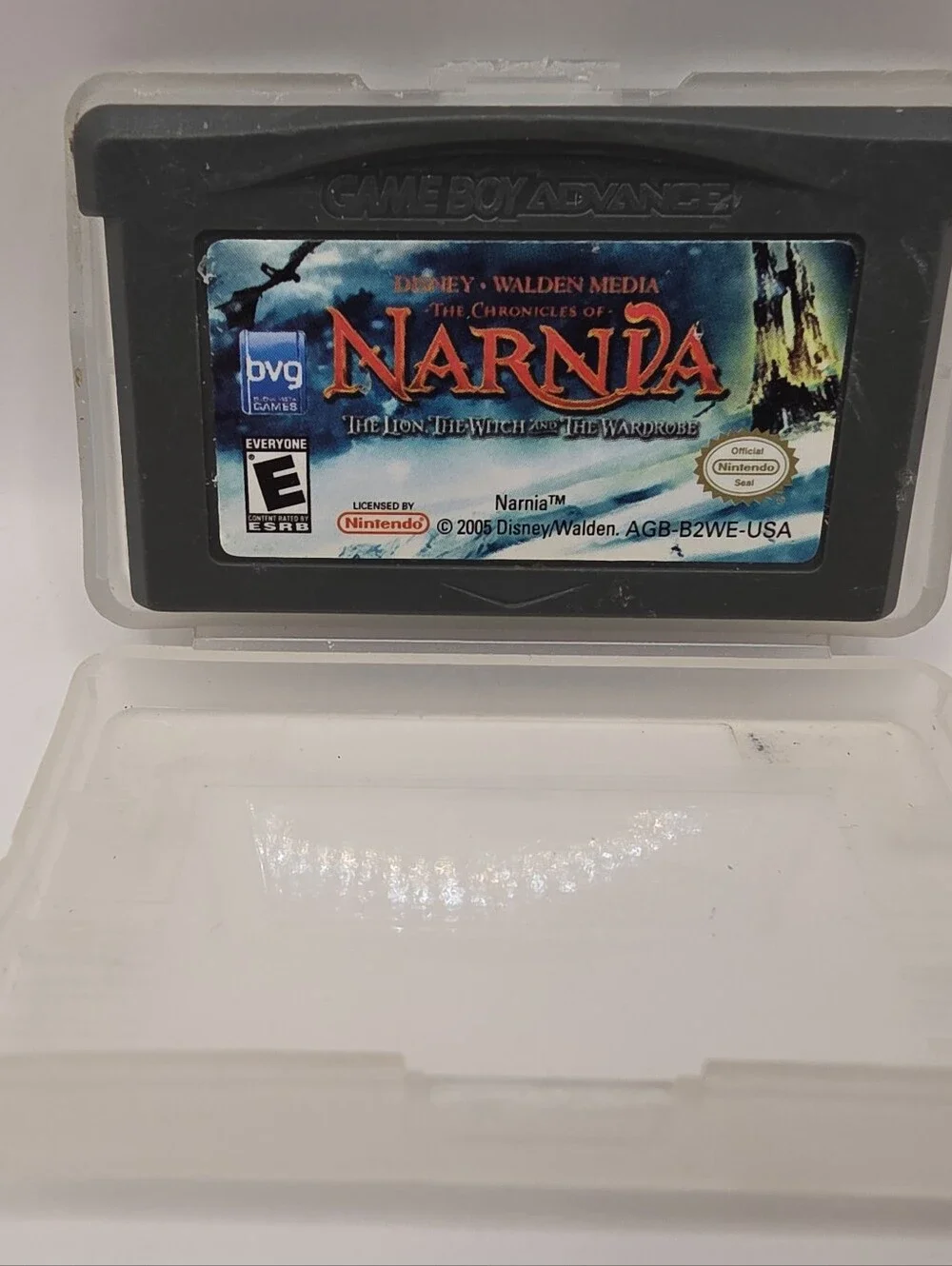 Nintendo Game Boy Advance Chronicles of Narnia Lion Witch and the Wardrobe